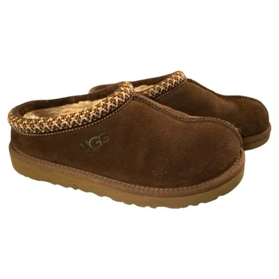 Zapatillas forradas de piel de oveja UGG Tasman jóvenes niños talla 3 de gamuza cacao en polvo Foto 1 de 4