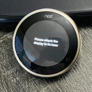 Google - Termostato Wifi Inteligente Nest Learning - Solo Unidad Principal Base  - Imagen 1 de 8