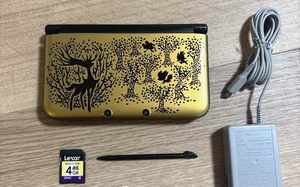 Nintendo 3DS XL LL Pokemon Y Pack Premium Gold Console Tested w/ Stylus, Charger - Picture 1 of 7