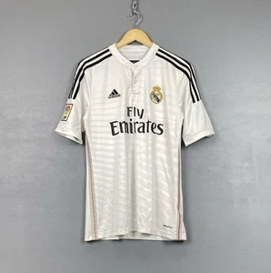 Camiseta deportiva de fútbol local Adidas Real Madrid 2014/15 kit M camiseta blanca - Imagen 1 de 17