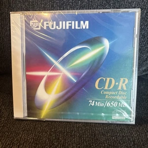 New Sealed FujiFilm CD-RW 650 MB 74 Min Compact Disc Recordable 4x Multispeed - Picture 1 of 2