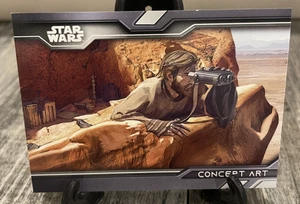 2023 Topps Obi-Wan Kenobi Chapter One Concet Art Obi-Wan Kenobi - Picture 1 of 2