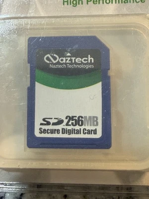 256 MB SD Card Memory Card - For Cameras, PC, Phones - Secure Digital Card - NEW - Image 1 of 4