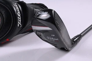 Titleist 913H #3 Hybrid / 19 Degree / Stiff Flex HZRDUS Smoke Black 80 Shaft - Picture 1 of 9