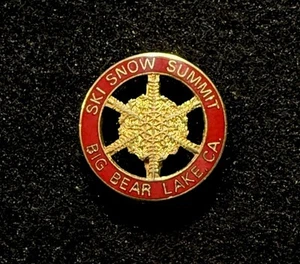 SNOW SUMMIT Ski Pin Anstecker Big Bear Lake CALIFORNIA Skigebiet Reise Revers - Bild 1 von 3