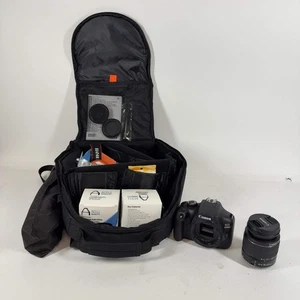 Canon EOS 4000D 18.0MP Digital SLR DSLR Camera Travel Kit with Extras - Picture 1 of 15