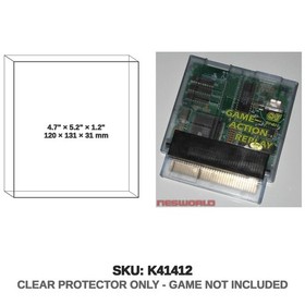 Protector For Bung Game Action Replay Cartridge For NES