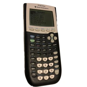 Texas Instruments Graphing Calculator, TI-84 Plus With Cover Working @B - Picture 1 of 14
