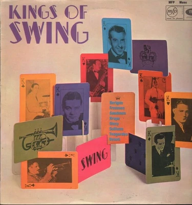 Various Artists Kings of Swing LP vinyl UK Music For Pleasure mono pressing - Image 1 of 3