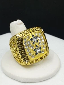 Dallas Cowboys 1977 Staubach Football Ring Size 11 - Picture 1 of 3