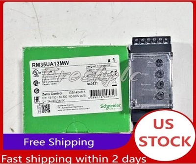 RM35UA13MW VOLTAGE CONTROL RELAY VOLTAGE 24-240VAC/DC US Free TAX - Image 1 of 4