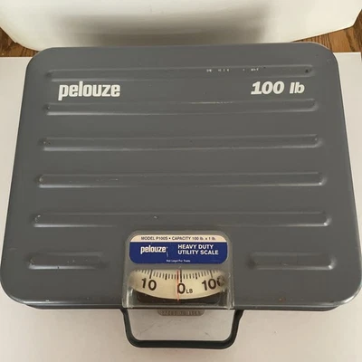 Pelouze 100 lb Heavy Duty Utility Shipping Scale Industrial Model P100S - Image 1 of 4