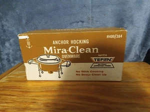 Anchor Hocking Mira-clean 1.5 QT Casserole And Cover With Cradle Warmer OPEN BOX - Picture 1 of 13