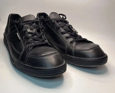 Повседневные туристические туфли Mephisto City черная кожа мужские размер США 12 EUC - Изображение 1 из 4