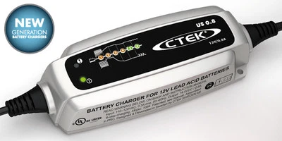 CTEK US 800 12 Volt Battery Charger Maintainer Motorcycle ATV UTC Trickle Minder - Image 1 of 4