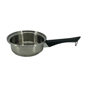 Amway Queen Multi-ply 18/8 Stainless Steel 1.5 Qt Sauce Pan Made In USA No Lid - Picture 1 of 6