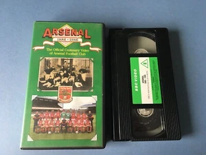 ARSENAL 1886-1986 OFFICIAL CENTENARY VHS VIDEO VINTAGE - Imagen 1 de 3