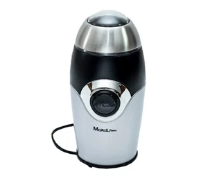 MOLINILLO DE CAFE ELECTRICO ESPECIAS GRINDER MOLEDOR PLATA BRILLO 200W GARANTIA - Imagen 1 de 4