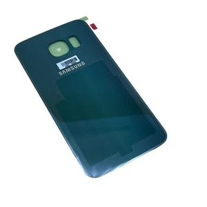 Original Samsung Galaxy S6 EDGE SM-G925F Akkudeckel Deckel Backcover Grün NEU - Picture 1 of 2