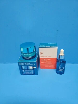 Dr. Dennis Gross Hyaluronic Marine Moisture Cushion oil free + booster serum - Image 1 of 4