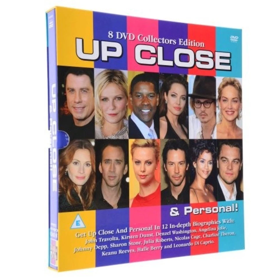 8 DVD Collectors Edition Up Close & Personal DVD FREE SHIPPING - Image 1 of 1