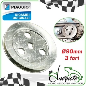 PULEGGIA DIAMETRO 90 MOZZO POSTERIORE PIAGGIO CIAO 50 BOXER BRAVO BOSS GRILLO SI - Foto 1 di 3