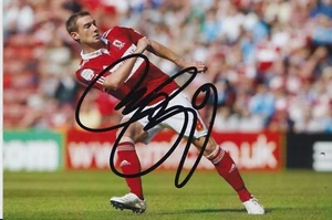 KEVIN THOMPSON HAND SIGNED 6X4 PHOTO - FOOTBALL AUTOGRAPH - MIDDLESBROUGH. - Picture 1 of 1