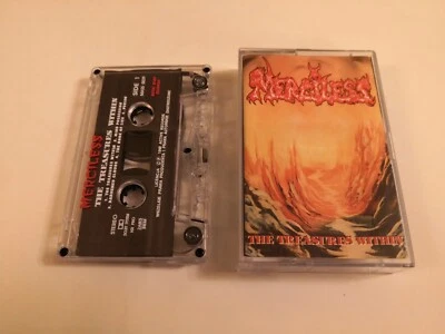 Merciless The Treasure Within cassette MC  Morbid Saint Massacra Sadus Messiah - Image 1 of 4
