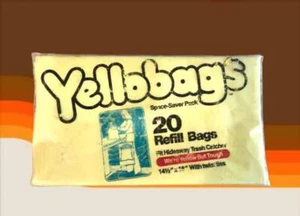 Bolsas de basura para recoger basura YELLOBAGS 20 bolsas de recarga 14 1/2 x 18 - Imagen 1 de 3