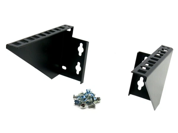 CNAweb 3U 19" Network Rack Bracket for Wallmount Vertical Hang or Desk Mount - Image 1 of 4