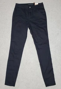 Prana Women's Fitted Stretch Black Denim Jeans Size 4 or 27 30" inseam New - Picture 1 of 4