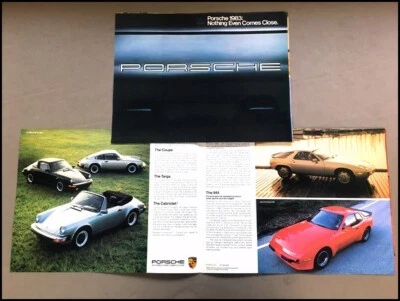 1983 Porsche Audi 911 911SC 928 944 Original Brochure Catalog - 5000 Quattro Foto 1 de 4
