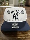 New York Yankees 47Brand Super Hitch Vintage Style SnapBack Hat Hard To Find MLB