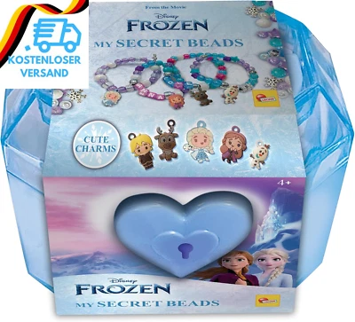 BESUCHE DEN LISCIANIGIOCHI-STORE Lisciani - FROZEN: GEHEIMPERLEN-SET - Schmuckherstellungsset Für Kinder Ab 3 Jah