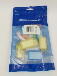 Etiquetas para llaves grandes de color Silverline 16pk - Imagen 1 de 2