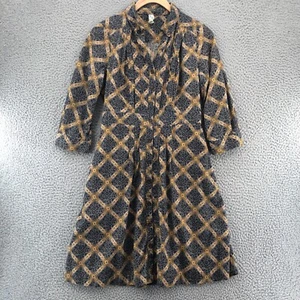 Maeve Anthropologie Dress Wightwick Manor Womens 2 Multicolor Shirt Fit & Flare - Picture 1 of 13
