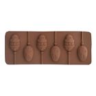 6 Cavity Easter Eggs Chocolate Lollipop Silicone Mold Candy Cookie Cake