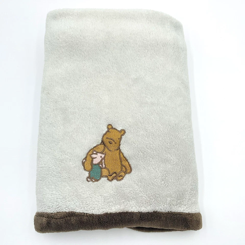 Disney Winnie the Pooh Baby Blanket Piglet Faded Tag - Image 1 of 4