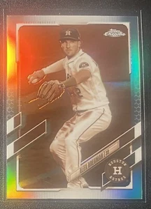 ALEX BREGMAN - 2021 Topps Chrome - SEPIA REFRACTOR - #149 - Houston Astros - Picture 1 of 2