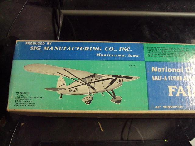 DE COLECCIÓN Sig manufacturing Fairchild 24, 36" WINGSPAN ESCALA 1" Foto 1 de 4
