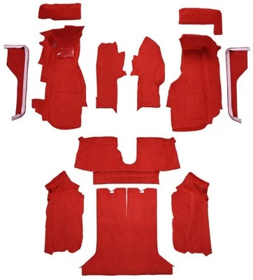 Chevrolet Corvette 1984-1987 cupé kit de alfombra de repuesto con almohadilla Foto 1 de 4