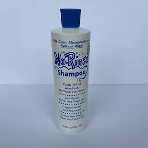 No Rinse Shampoo 16 oz Rinse Free New No Seal Healthcare Squeeze Bottle - Picture 1 of 4