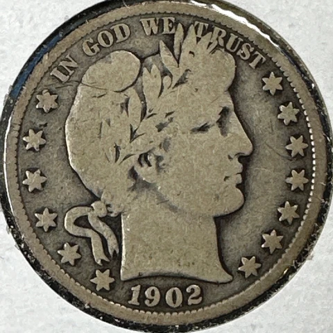1902 50C Barber Half Dollar (75086) Cover