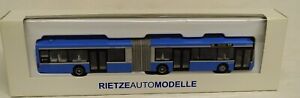 Rietze H0 Bus MAN G MVG München Marienplatz Linie 52 blau top erhalten in OVP