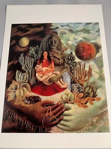 Frida Kahlo Love Embrace Of The Universe Image Of 1949 Painting Large Postcard - Picture 1 of 5