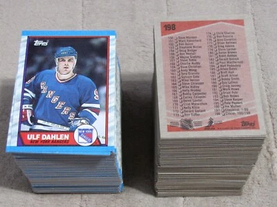 1989-90 Topps Hockey  (Pick Choose Complete) - Image 1 of 2