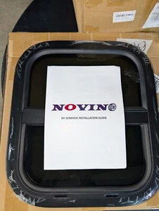 NOVINO RV Window for Trailer Camper 14" X 16" Replacement RV Window DOT Approved - Picture 1 of 4