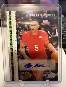 Bryce McGowens 2022 UD Goodwin Champions Future Watch /499 Auto RC Hornets - Picture 1 of 2