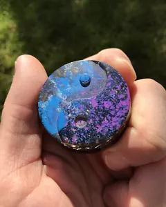 Yin-Yang Orgonite || 5G Radiation || Orgon Orgone || Sacred Geometry || Shungite - Picture 1 of 7