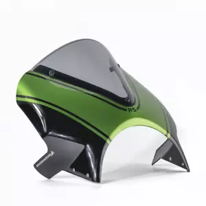 Kawasaki Z900RS (25+) Vision Fly Screen: Diablo Black / Green Scheme 23500F - Picture 1 of 3